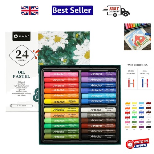 Vibrant oil pastels set for - pastels,