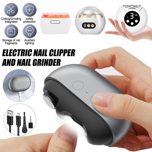 Electric toe nail clippers - toe, for