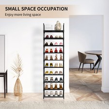 10Tier Narrow Shoe Rack Shoe