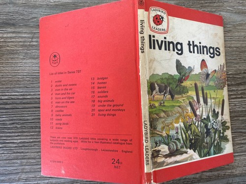 Vintage ladybird book living - ladybird, book: