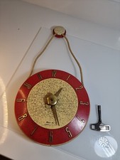 Vintage USSR Soviet Wall Clock