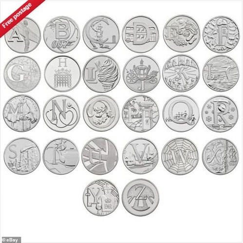 Alphabet 10p issue - 2018, brand