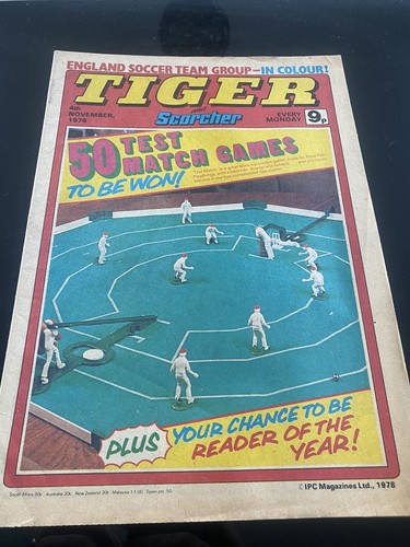 Comic tiger and scorcher - and, 4th