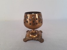 Vintage Brass Candle Holder