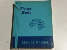 1974 FISHER BODY SERVICE