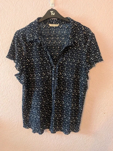 Vintage bhs polka - vintage, blouse