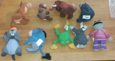 9x McDonalds plush vintage toys Disney Muppets TY beanie babies