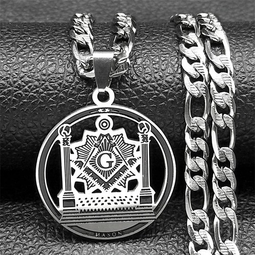 Masonic freemason pendant - masonic,