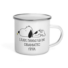 Personalised Enamel Mug Tea &