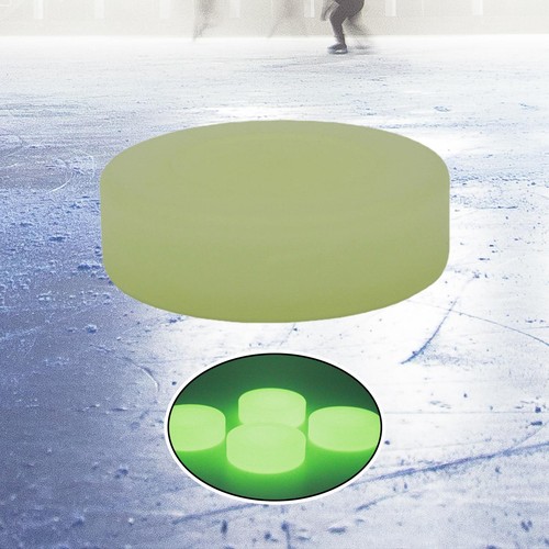 Ice hockey puck glow - ice,
