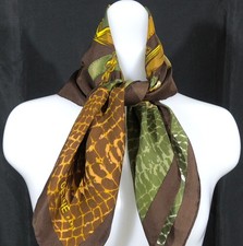 CELINE Large Scarf  silk