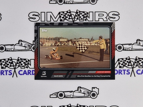 2023 topps story - topps, senna
