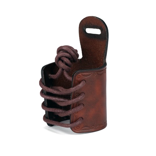 Tourbon leather barrel mount - leather,