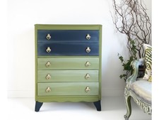Vintage Lebus Chest Of Drawers