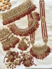 Red Bridal Jewellery Set