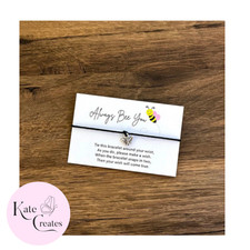 60 x Wish Bracelet Card String