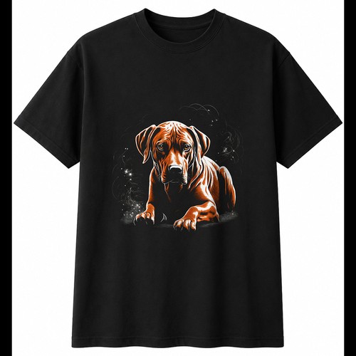 Greyscale rhodesian ridgeback - greyscale,