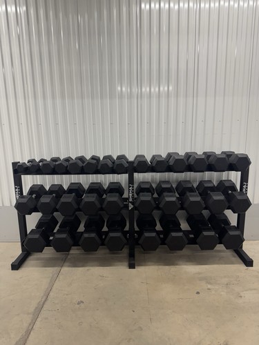 Hex dumbbell set 5kg 40kg - hex,