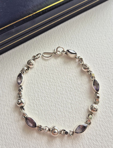 925 sterling silver bracelet - 925,