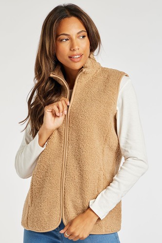 Bon marche size beige teddy - bon,