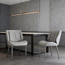 Upholstered dining chairs set - dining,