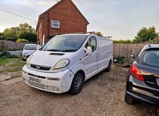 Breaking 2004 Vauxhall Vivaro 1.9 Manual Diesel 6 Speed