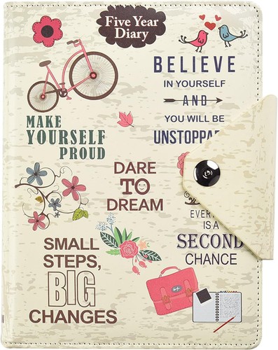Five year diary organizer - five,