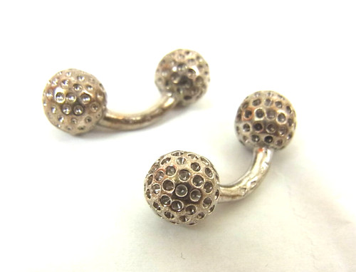 Hermes cufflinks golf - hermes, balls