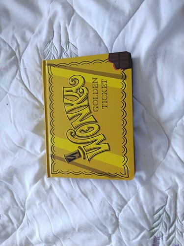Willy wonka golden ticket - golden,