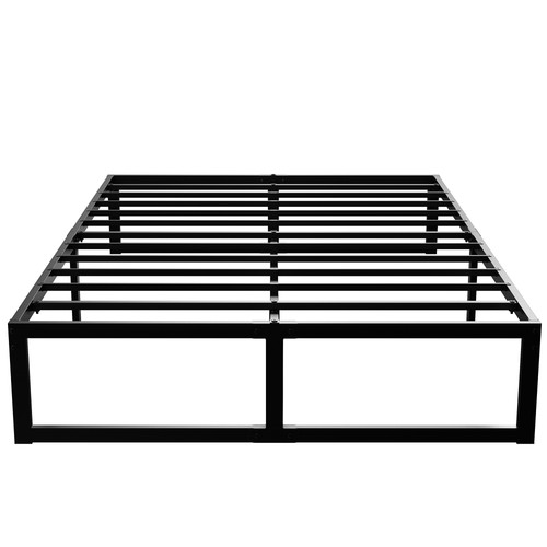 Homcom 4ft6 double bed - double,