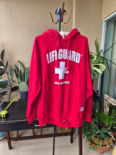 Lifeguard orlando red pullover - red,