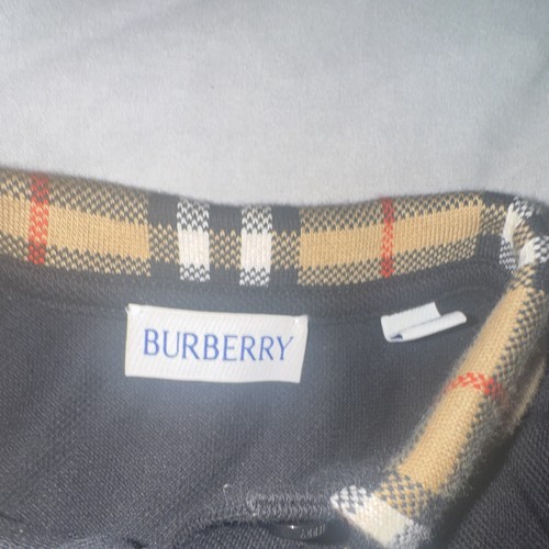 Burberry girls black shirt - girls, t-shirt
