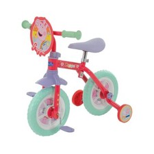 Peppa Pig Kids 10" Training Children's 2 in 1 Pedal & Balance Boys Girls 2+