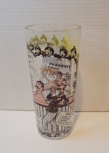 Antique cocktail shaker glass - ,