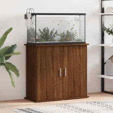 Aquarium Stand Brown Oak