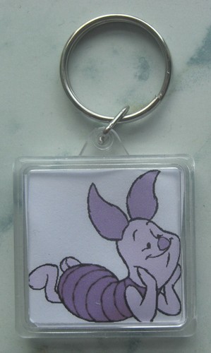 Piglet keyring double sided - piglet,