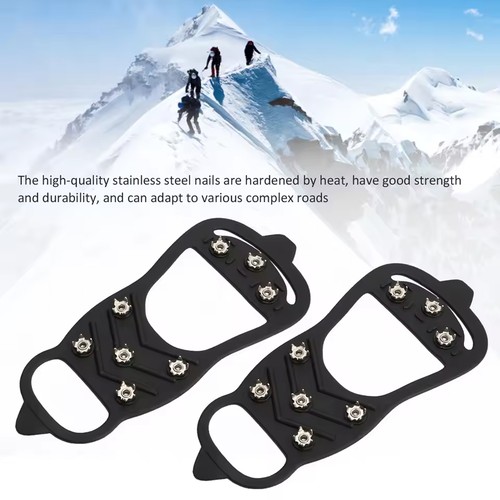 Pair ice grippers non slip - 1, non-slip