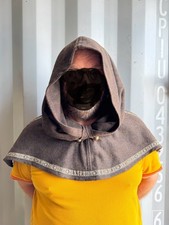Chows Emporium Brown Hood Medieval Viking LARP Steampunk Reenactment M210