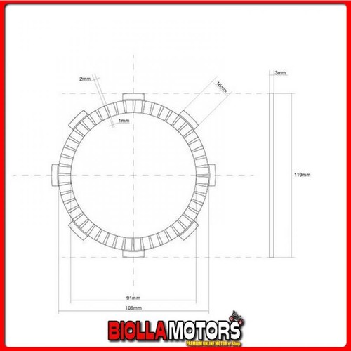 741139 single disc clutch - single,