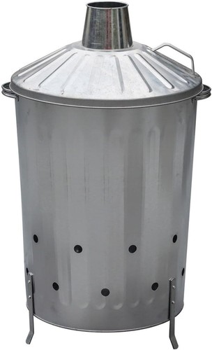 90l garden incinerator fire - garden,