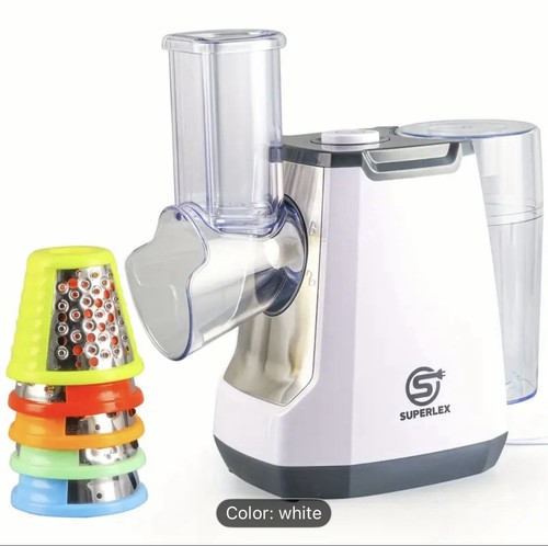 Electric grater slicer - grater,