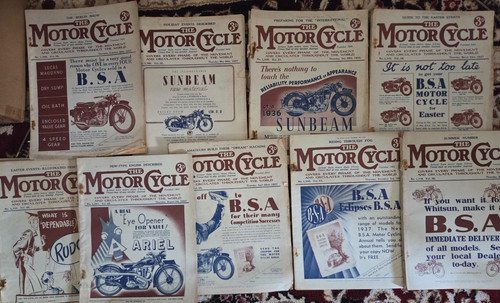 The motor cycle magazine - the,