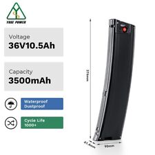 36V10.5Ah E-bike Li-ion Battery for ALBA FOLD 2/ Ampere/ Chrisson/ Emina Bike