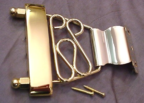Short fancy gold bass guitar - short,