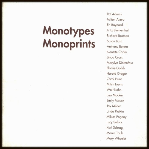 Monotypes monoprints - , monotypes,