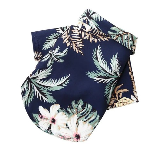 Hawaiian style dog shirt - hawaiian,