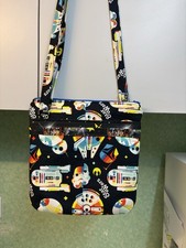 Star Wars Inspired Cross The Body Bag Handmade One of A Kind Double Side Design