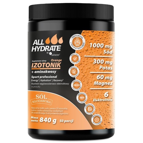 Aliness allhydrate isotonic - allhydrate, +