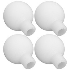 100 Pcs Frosted Round Bead Lamp Led Light Bulb Cover