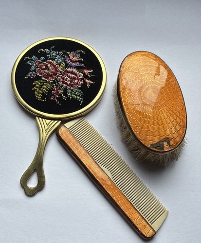 Vintage piece vanity set - vintage,
